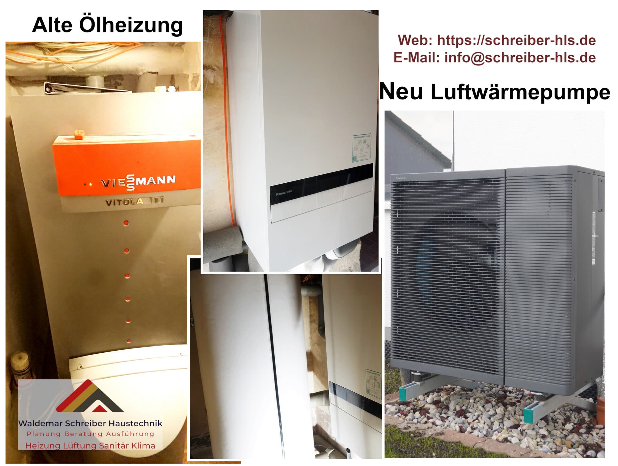 Ölheizung → Wärmepumpe, Augsburg